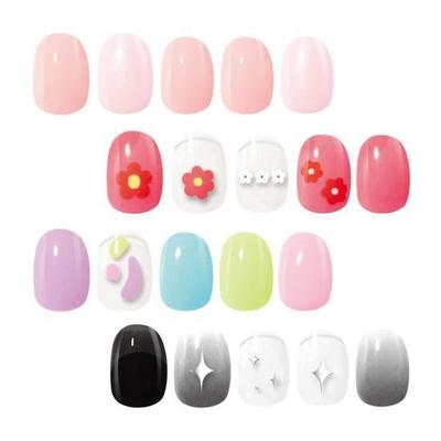 Choose from 10 Types of Gel Nail Stickers (Easy Fit+)