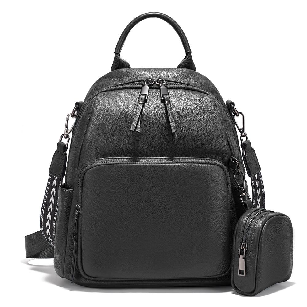 

Zency Genuine Leather Women s Backpack Knapsack