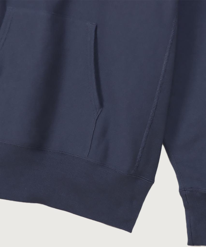 CHAMPION Reverse Weave Blu-Tack Regular Fit Fleece-Lined Half Zip-Up Dark Navy