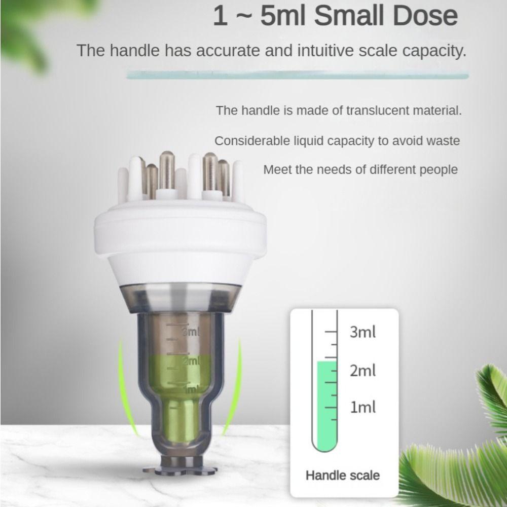 

Scalp Treatment Medicine Nourish Hair Roots Hair Applicator Comb Liquid Guide Comb Massage Comb