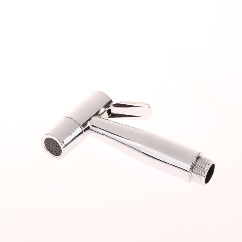 

Пистолет-распылитель Ручной Портативный Держатель для Туалета Ручной Смеситель Дом Ванная Душевая Головка Самоочистка серебряный
