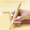 Mechanical Pencils Thick Pencils with Comfort Ergonomic Grip, Aesthetic Supplies with 6 Leads Refills, 2 Pcs Erasers - 6PCS Colorful 2.0MM Pencil for