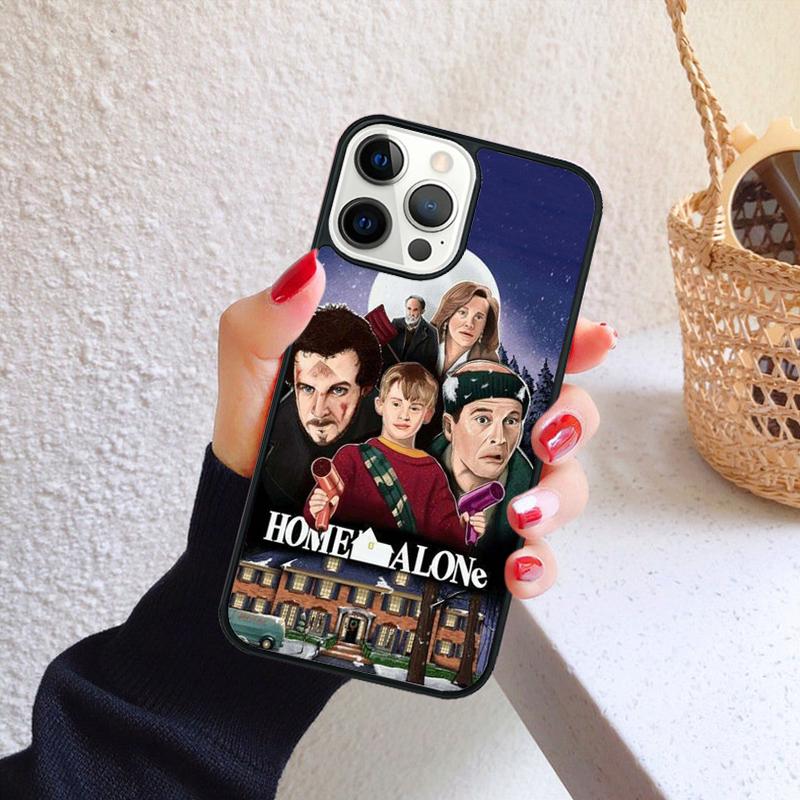 Home Alone Phone Case for iPhone 17 Air 16 PRO MAX 15 14 PLUS 11 12 13 Back Cover Fundas Shell