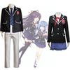 High-quality Polyester Date A Live Cosplay Costume Shido Itsuka And Tohka Yatogami Anime Uniform Jk Style