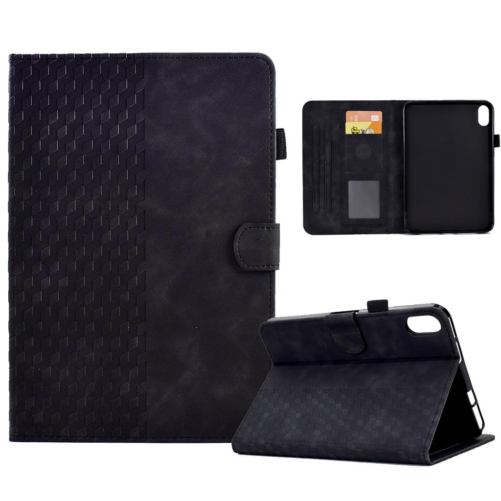For Xiaomi Redmi Pad 2 Case Card Slots Block Pattern Leather Cover
