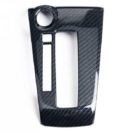 For Nissan Kicks 2017-2020 DX Carbon Fiber ABS Central Console Gear Shift Cover