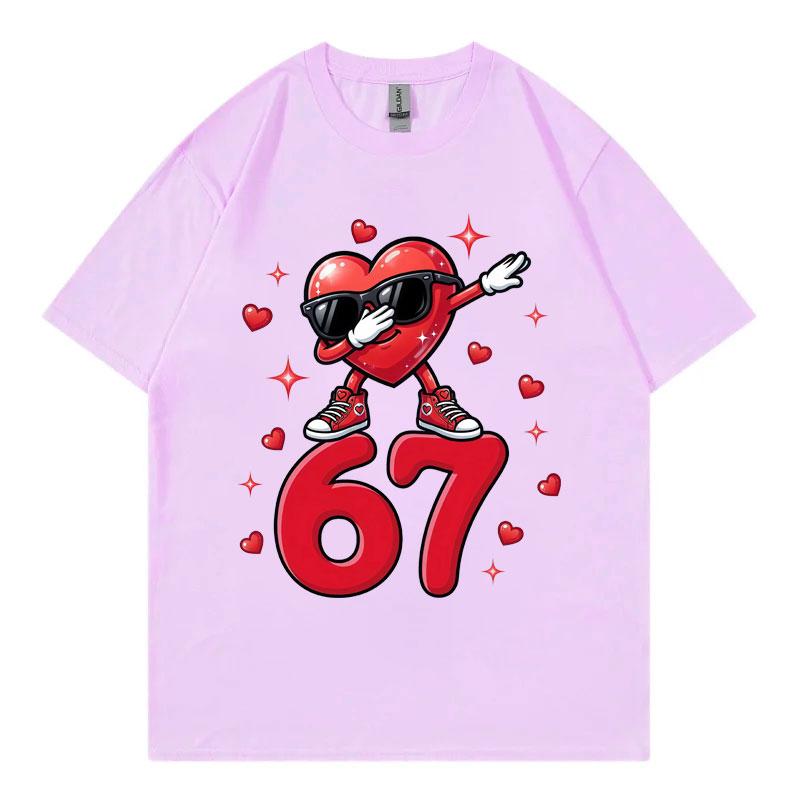 Day Six Seven Meme Graphic T Shirts Men Women Clothing Harajuku Y2k Oversized Tshirts Summer Casual Cotton Short Sleeve Tshirt