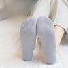 Women's Ice Silk Boat Socks, Cotton Sole, Low Top, Shallow Top, Invisible Socks, Sweat-absorbing, Anti-slip, Non-dropping Heel Short Socks