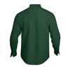 Men's Loose Linen Solid Color Long Sleeved Stand Up Collar Top Men's Casual Shirt