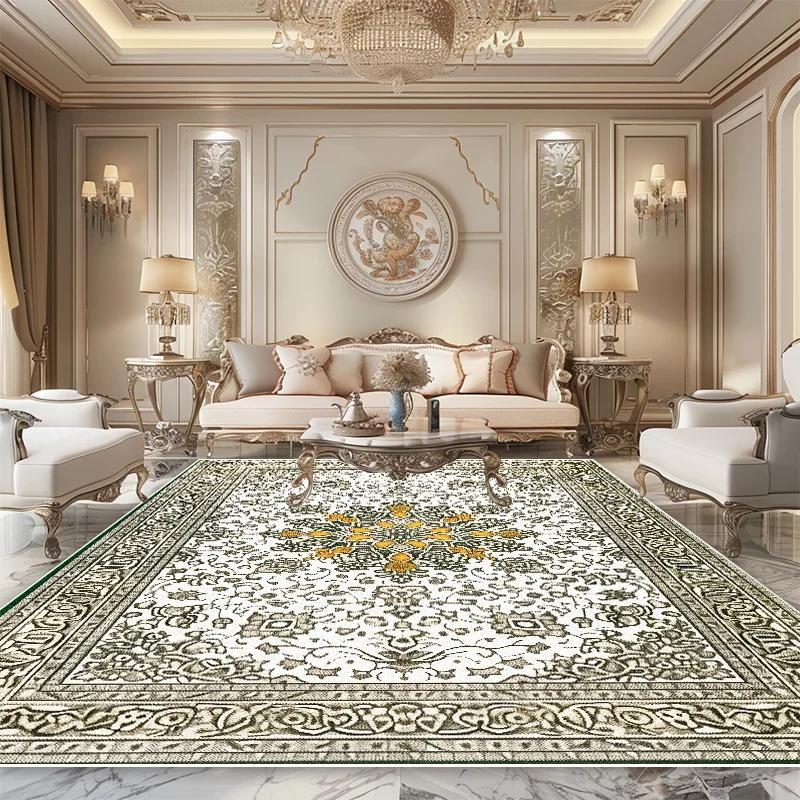 Persian Luxury Carpet Living Room High-grade Bedroom Decoration Beautiful Large Area Rug Lounge Non-slip Soft Bedside Floor Mats