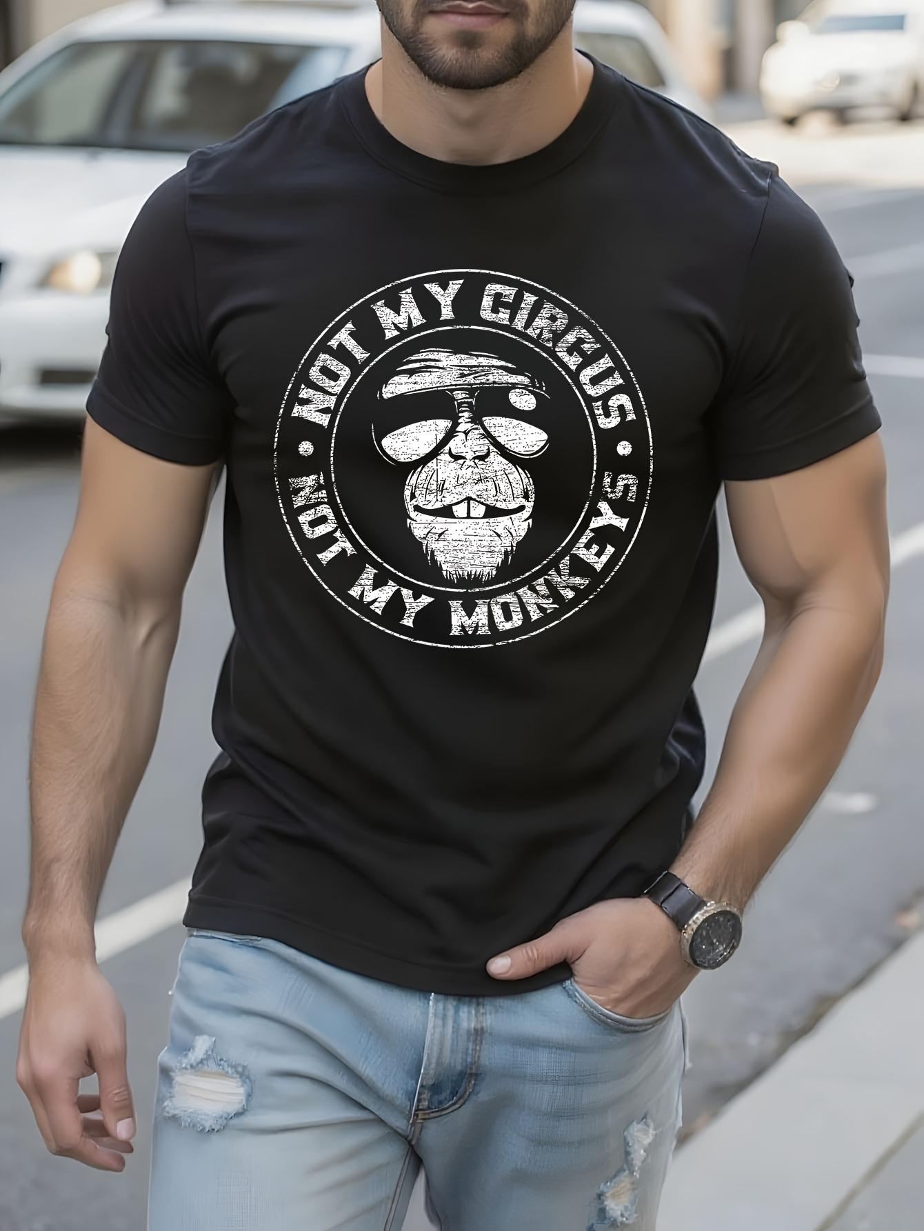 Not My Circus Not My Monkeys Graphic Tshirt Graphic Tshir... XXL