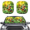 Car Sunshade Bohemian Wind Visor Aluminum Foil Sun Shield Car Sunshade Printing