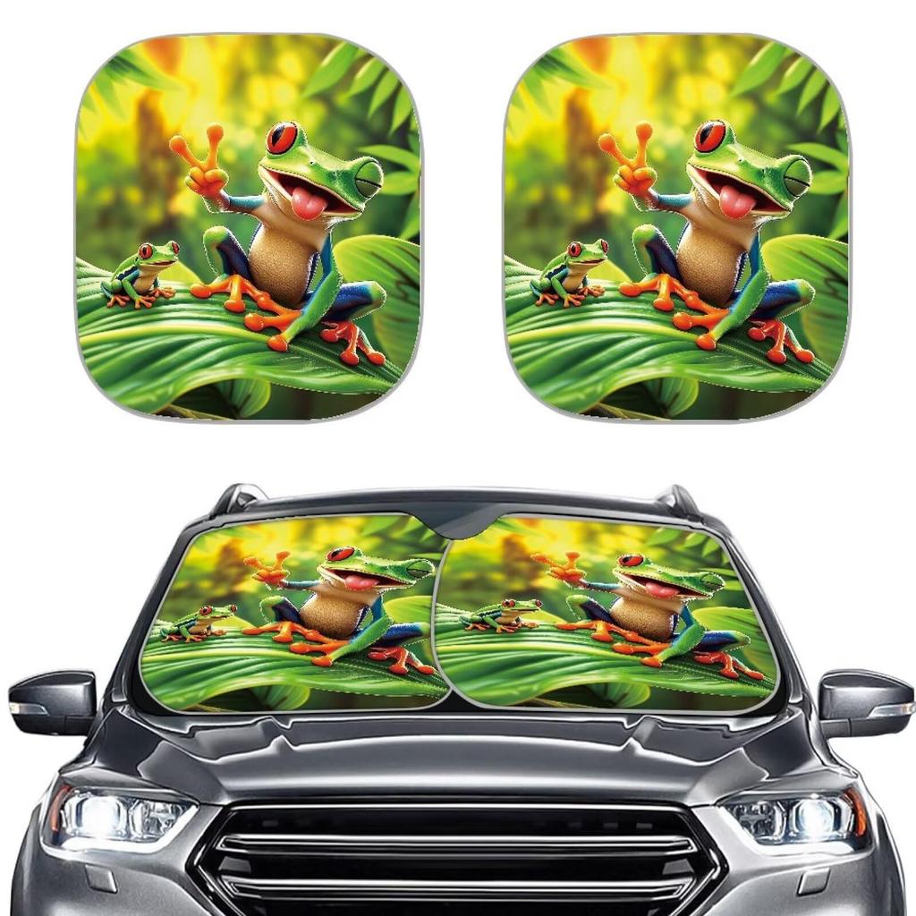 Car Sunshade Bohemian Wind Visor Aluminum Foil Sun Shield Car Sunshade Printing