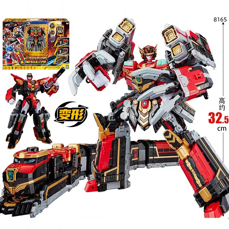 Metal Cardbot S BLASTRAIN Diesel Train Transforming Robot Car Card Toy Action Figure Transformation Model Children Gift 2025