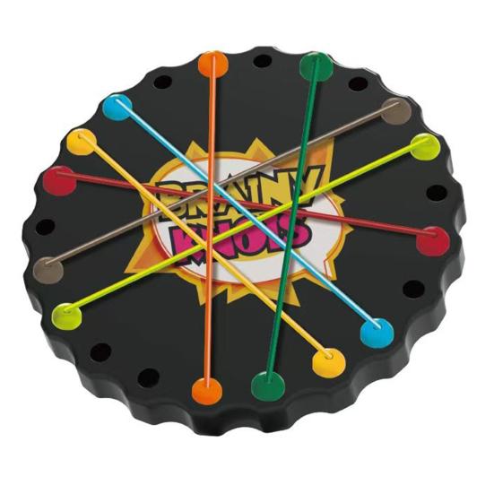 

1 набор для детей, игра по распутыванию веревок, настольная игра с узлами из скрученных веревок, логическое мышление, интерактивная обучающая красочная эластичная веревка, распутывающая игрушку