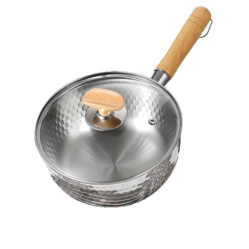 ZISIZ Stainless Steel Yukihira Saucepan