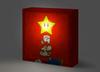 Светящийся холст Super Mario x Подарочная коробка (Супер звезда)