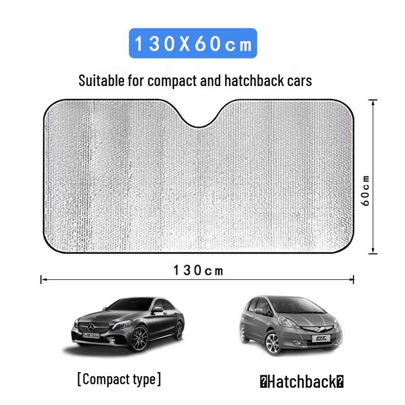 Front Windshield Sunshade: Light-Blocking Heat Insulation for Car Windows