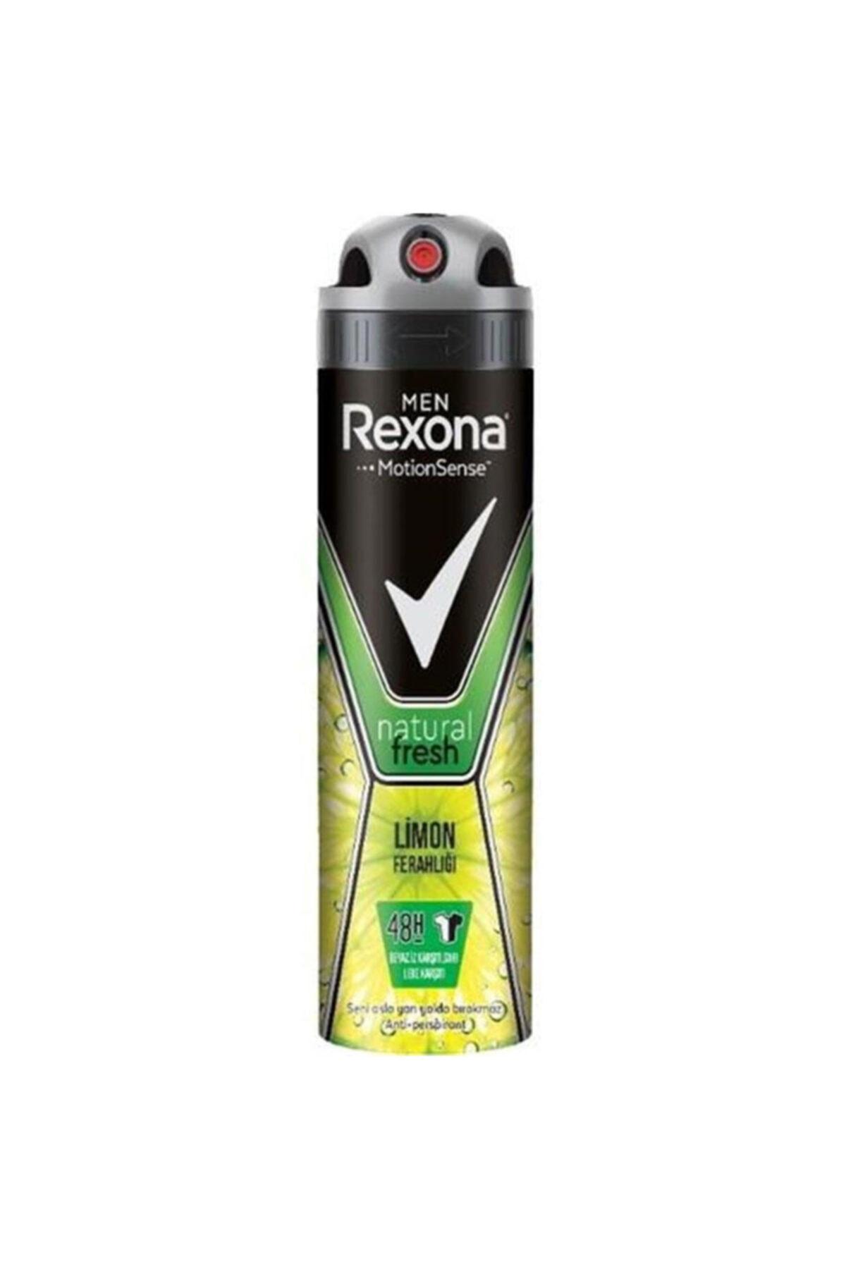 

Rexona Men Natural Fresh Limon Ferahlığı Erkek Sprey Deodorant 150ML