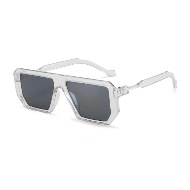 Retro Square Frame Men's functional Sunglasses Fashionable Summer Street Photography Outdoor Fishing Sunglasses ladies