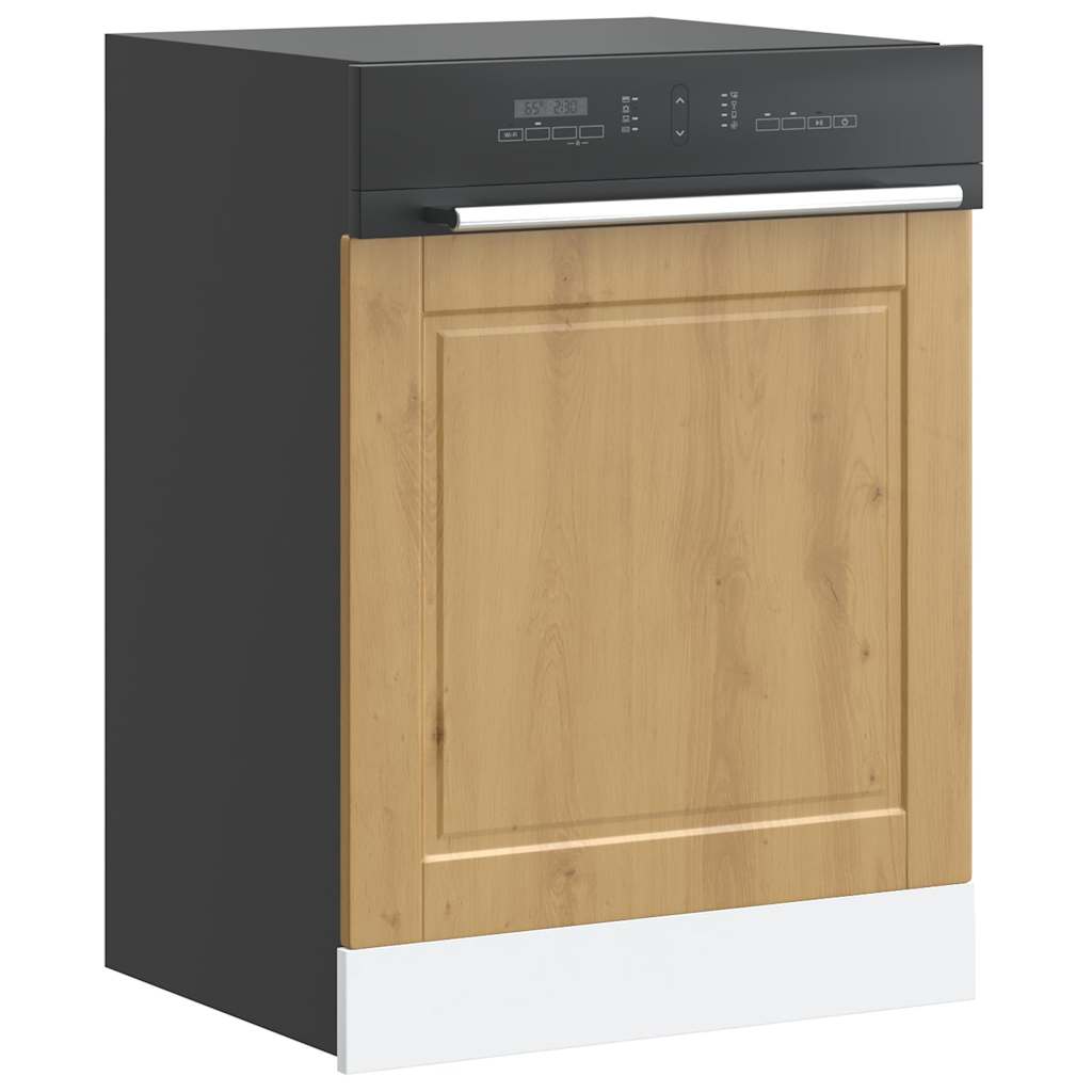 Dishwasher Panel Porto Artisan Oak 60 X 1.5 X 57 Cm