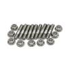 M8*40 Exhaust Manifold Stud For Honda Civic Acura Integra V3 B D Series Stainless Steel Stud Serrated Bolts Nut Screw