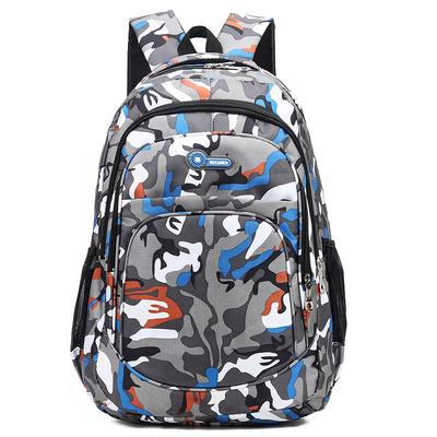 Backpack Men's Water-proof Outdoor Leisure Camouflage Travel Backpack Versatile Large Capacity Student School Bag