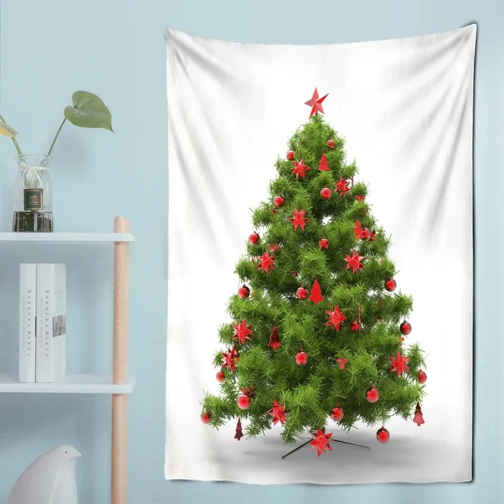 Christmas Tree Tapestry Bedroom Living Room Home Wall Decoration