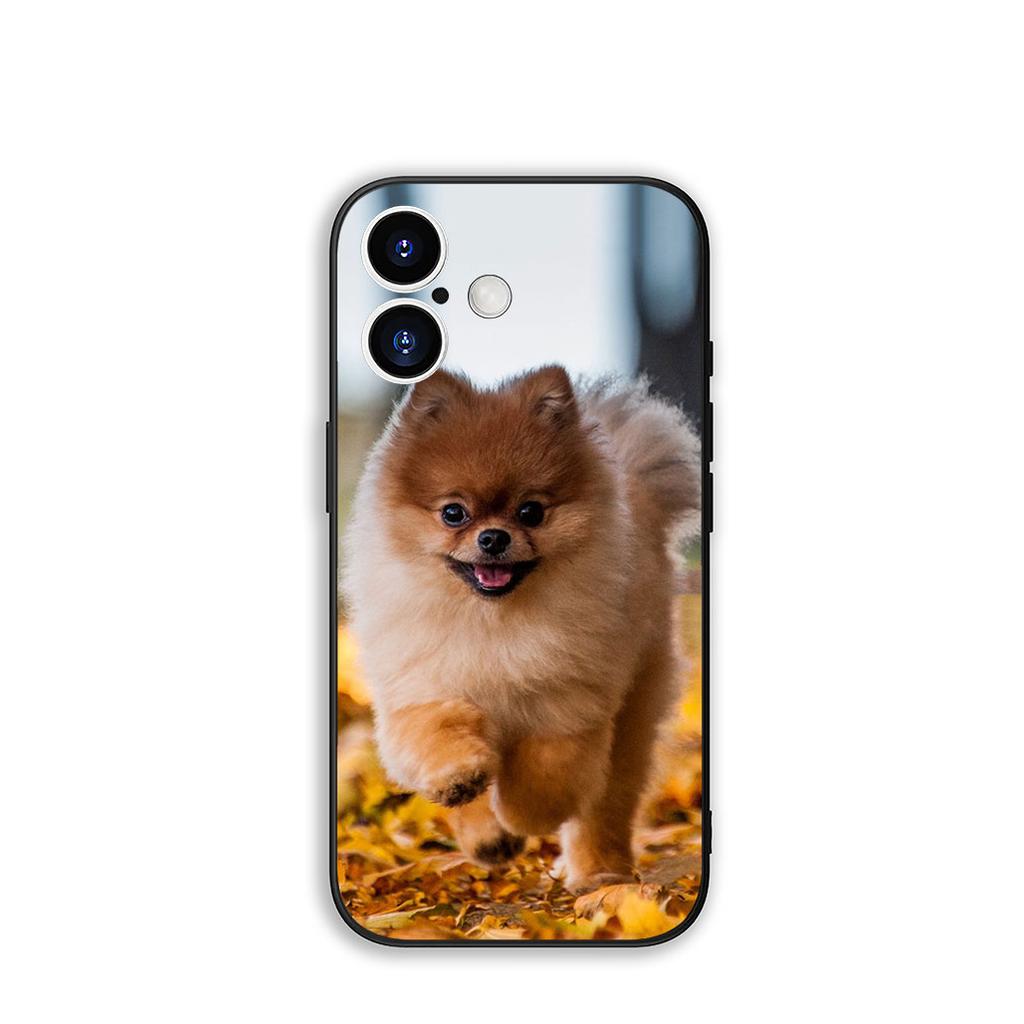 Funda Coque Cover for Apple iPhone 15 14 16 Plus XS 13 11 12 Pro Max XR X 16E ProMax Phone Case Pomeranian Dog