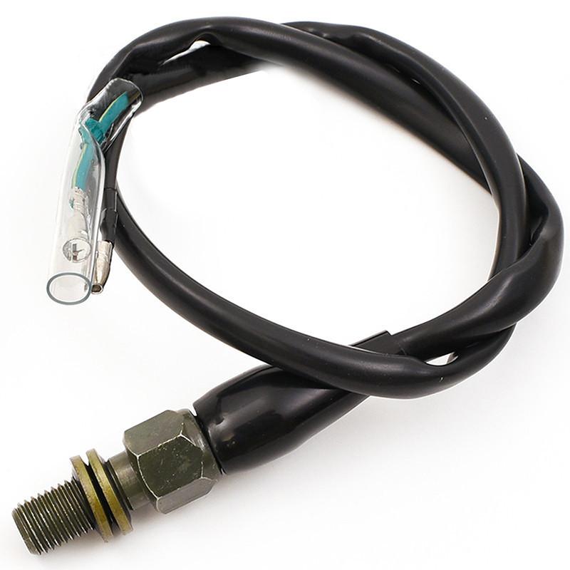 Motorcycles Off-Road ATV Hydraulic Brake Light Switch Banjo Bolt M10x1.25 Pitch Universal