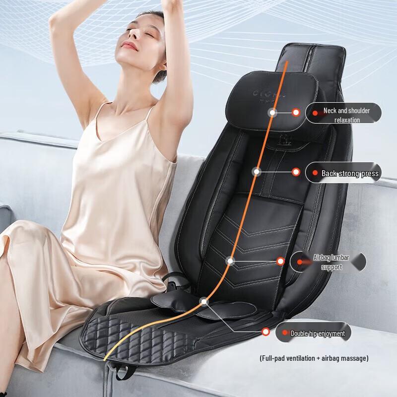 CLORIS Full Body Airbag Kneading Massage Cushion