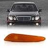 Side Marker Light Bezel Reliable Modification ABS Left/Right Bumper Turn Signal Housing 2118200221 2118200121 for Mercedes-Benz W211 03-06