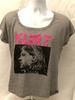 Kurt Cobain-(Nirvan<wbr/>a)-Side Pic Kurt-Women039s-X<wbr/>L Dolman Style T-shirt