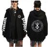 Anime Berserk Zipper Hoodies Men Women Harajuku Fashion