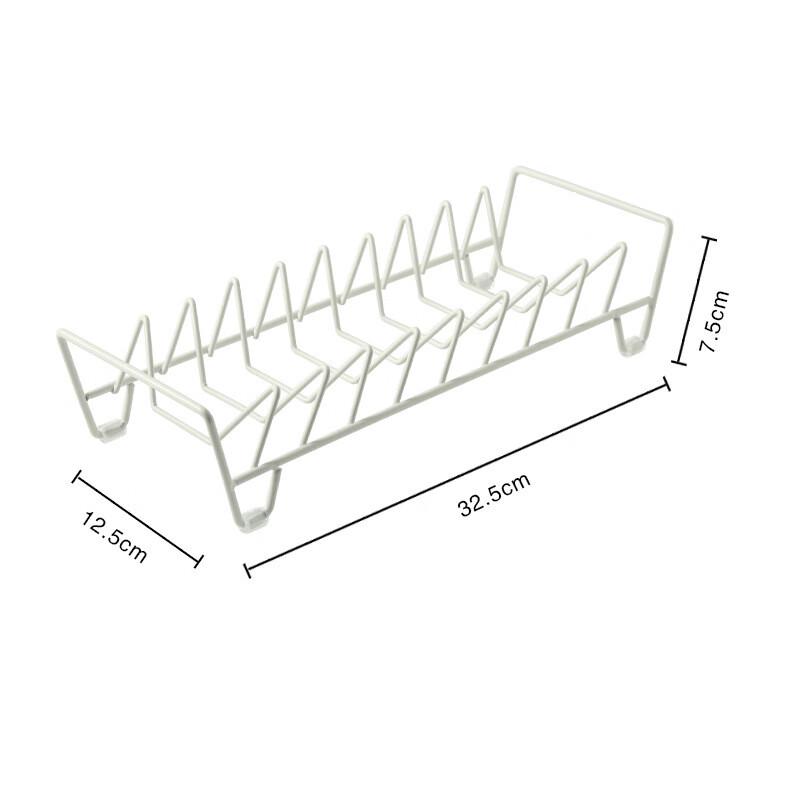 Kitchen Dish Drainer and Storage Rack