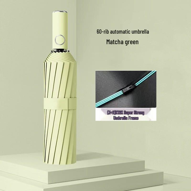 UV Protective Black Folding Sun Umbrella - Anti-Ultraviolet Women's Sunshade with Custom Logo