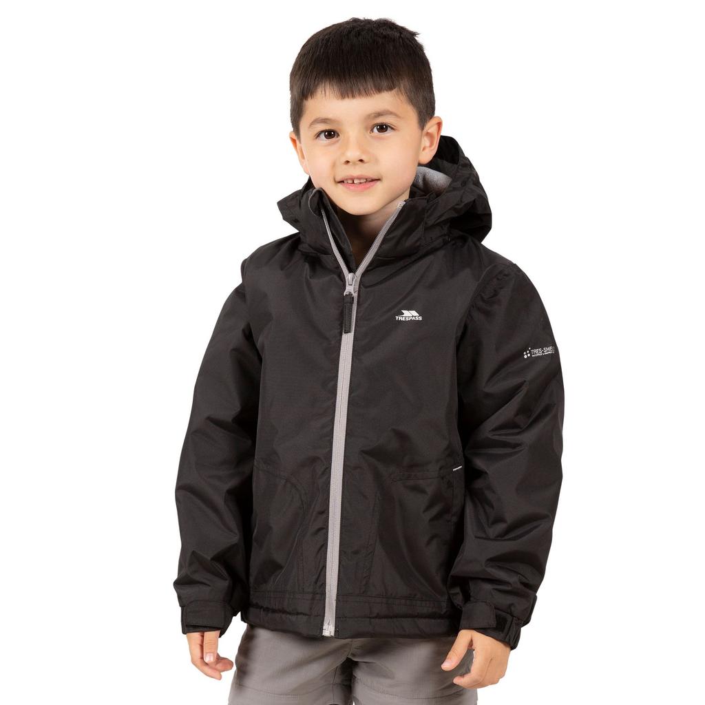 TRESPASS Childrens Boys Rudi Waterproof Jacket