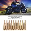 Carburetor Pilot Slow Jet Kit for 15‑25 30‑40 Mikuni Replacement HS40 HSR42HSR4510pcs Metal Motorcycle Curve Pilot Slow Jet