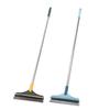 3 In 1 Floor Scrub Brush 180 Degree Rotatable Head Long Handle Floor Scraper Grout Cleaner for Home