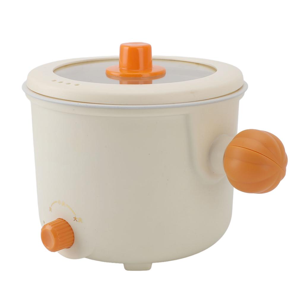 Elektrický hot pot 1,8 l 450 W nepřilnavý multifunkční elektrický vařič pro domácnost, kolej, kancelář