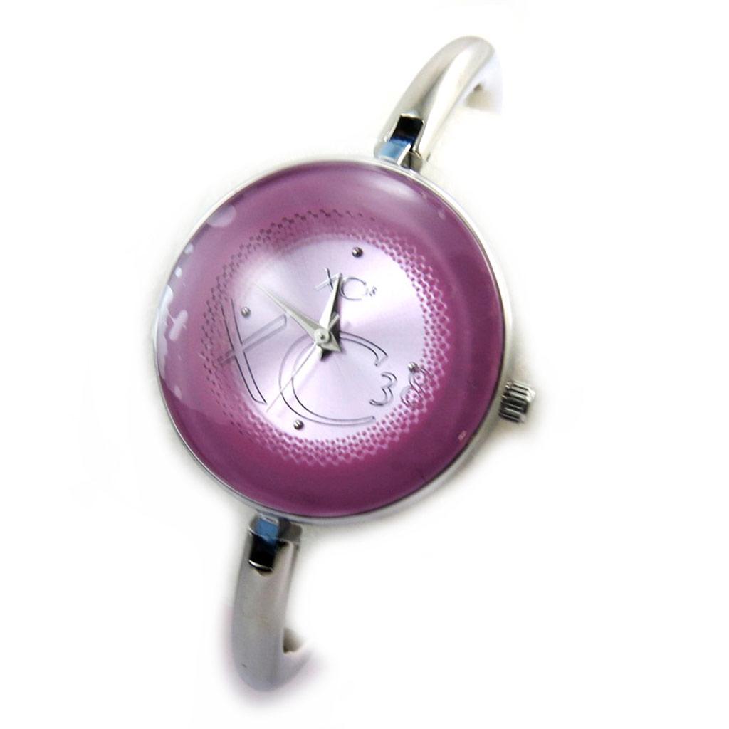 Les Trésors De Lily [N3748] - Montre femme acier 'Les Trésors de Lily' rose