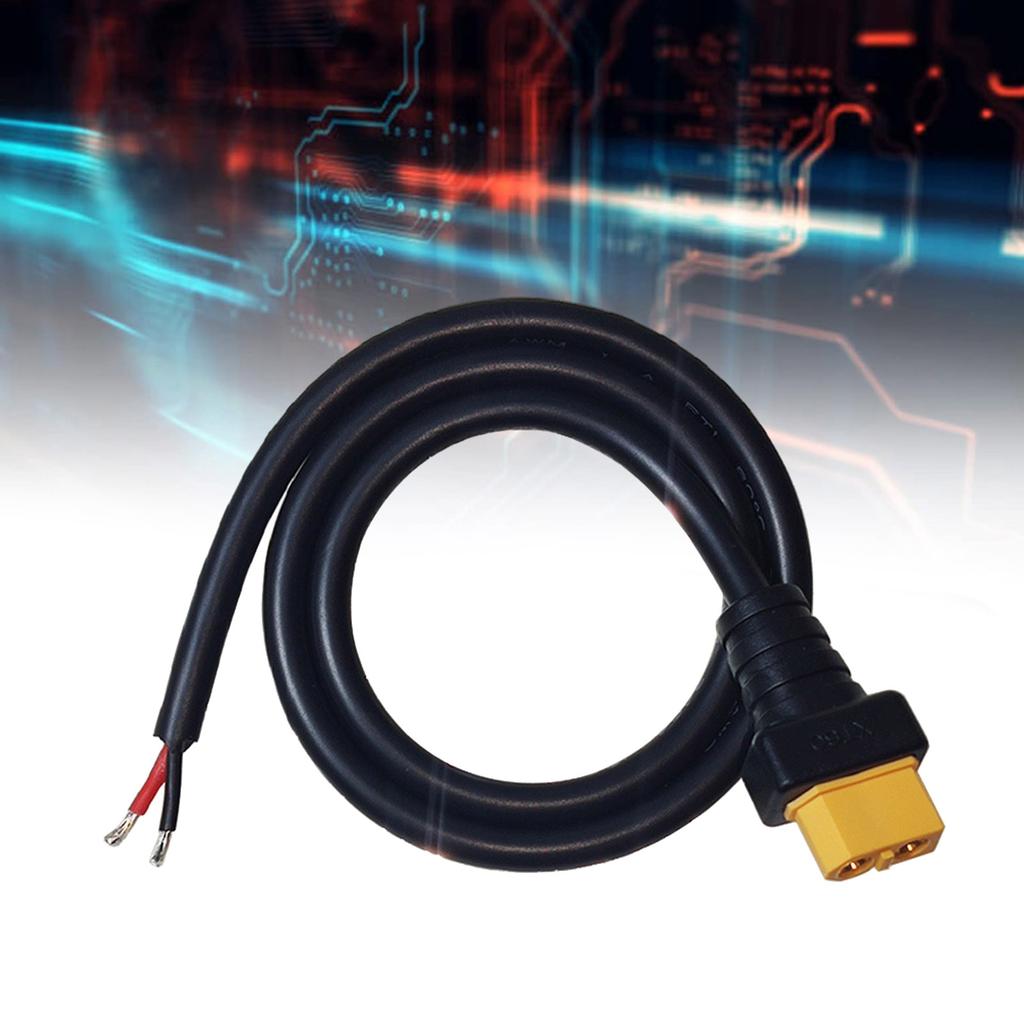XT60 Extension Cable XT60 Female Connectors for Remote Battery Solar Portable Power Power Station Portable Solar Panel