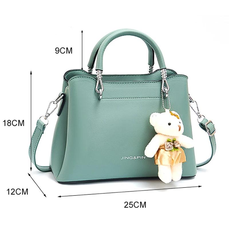 Totes Vesker for kvinner Trend Luksus Kjente merker Designer håndvesker Skinn Hvit kvinnelig skulderveske damer