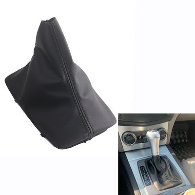 Automatic Leather Car Shift Gear Knob Lever Gaitor Boot Cover For Mercedes Benz W204 C204 C63 C300 C250 W207 A207 W212
