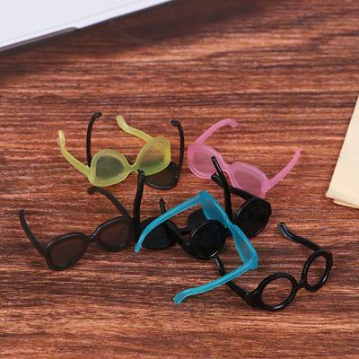 20Pcs Lunettes de Soleil de Poupée Mode Accessoires Multicolores Pour Poupée 1/6 17/30Cm Cadeau Jouets
