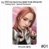 ITZY Il 2° tour mondiale è nato per essere la carta fotografica ufficiale MD Trading Card Yeji Ryujin