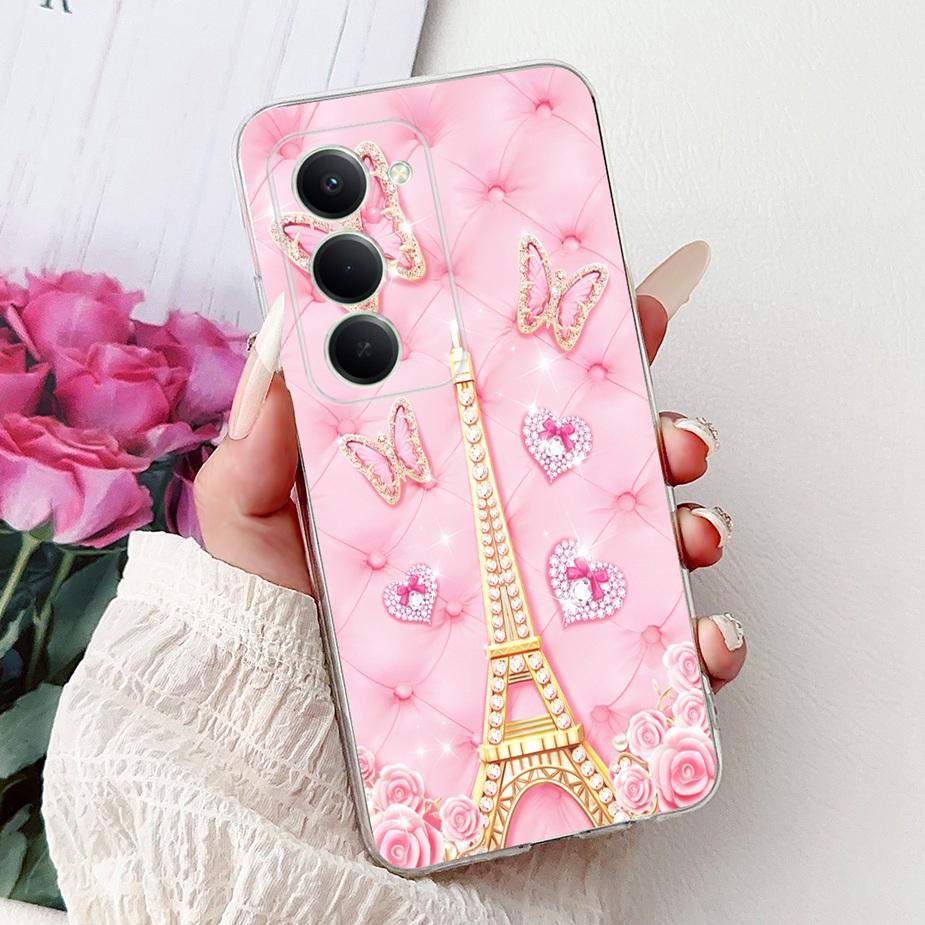 For Xiaomi Redmi 15 5G Case Cute Cat Luxury Painted Cover 6.9'' Soft Slim Phone Case For Xiaomi Redmi 15 Redmi15 4G Fundas Coque