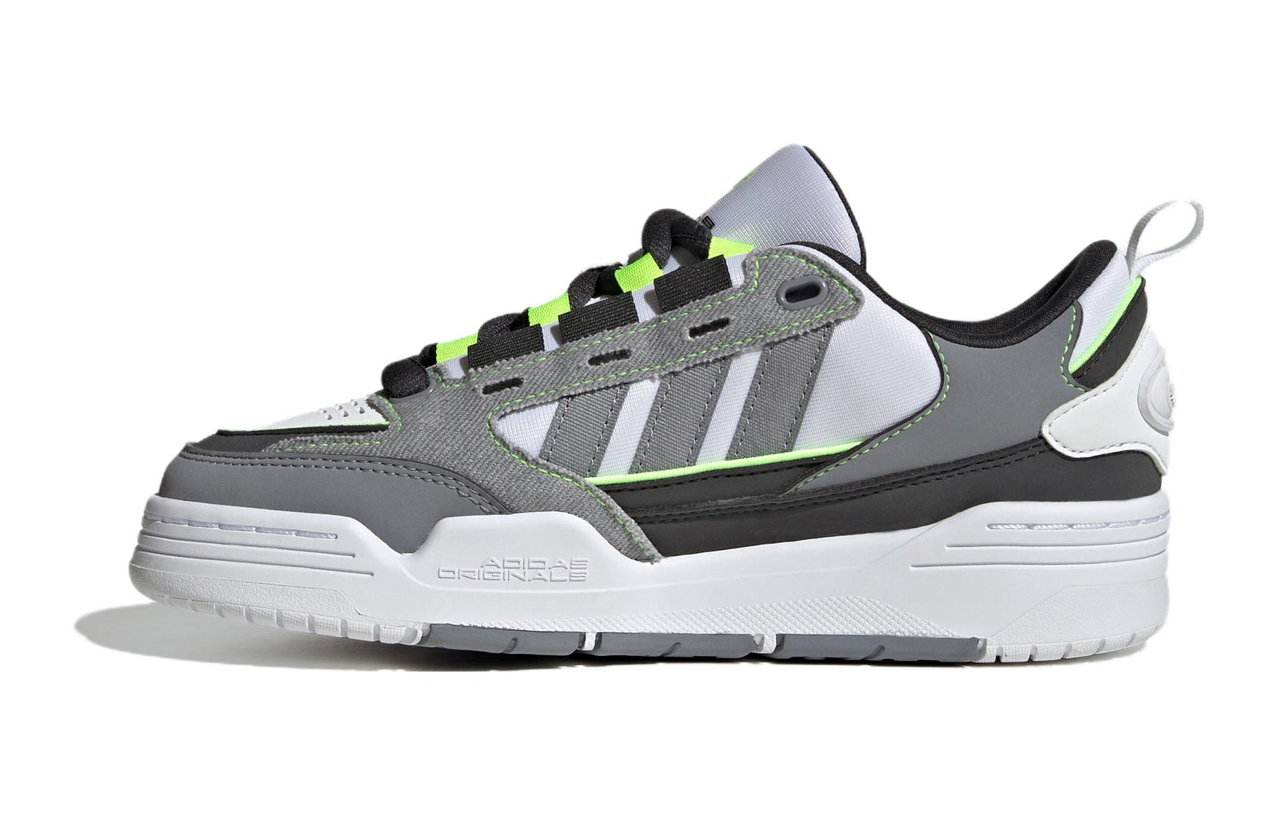 

Adidas Originals Adi2000 Abrasion Resistant Low top Kids Skateboarding Shoes Green Gray IG7708 37