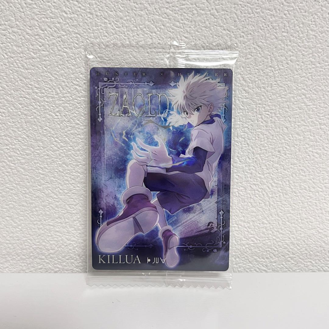 

[ИСПОЛЬЗОВАННЫЙ] HUNTER×HUNTER Itajaga Card Killua