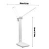 Folding Desk Light Cordless Foldable Tabletop LED Lamp Double Light Source 3 Lighting Modes Rechargeable Bedside Light For